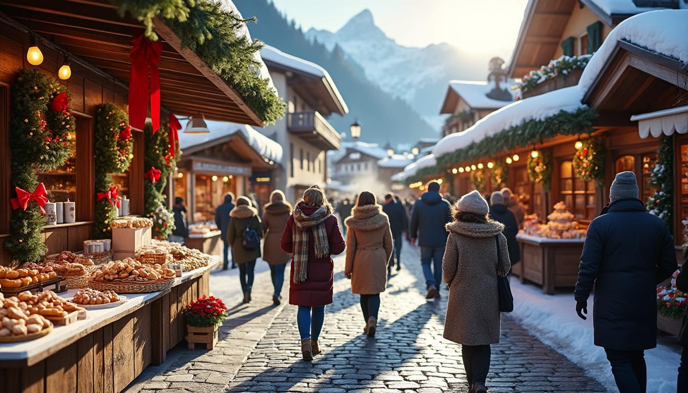 Explorez les marchés de Noël enchanteurs de Haute-Savoie pour une magie hivernale inoubliable